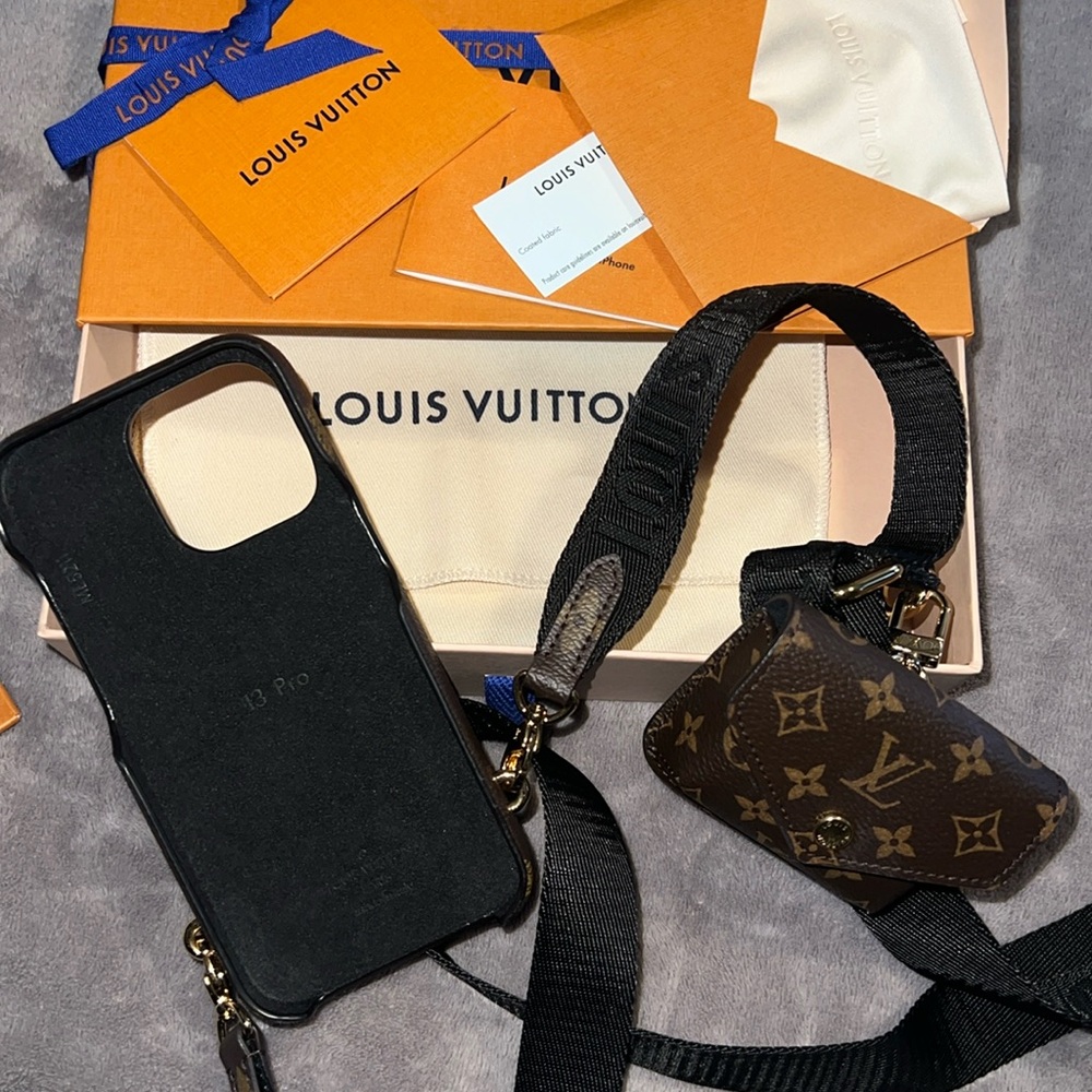 Authentic Louis Vuitton I-Phone 13 pro phone case.